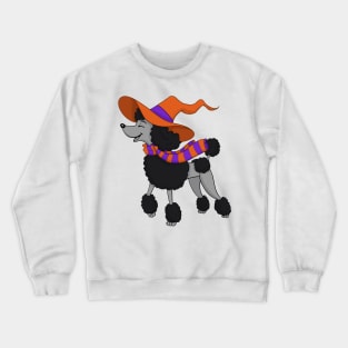 Halloween Poodle Crewneck Sweatshirt